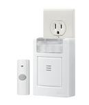 Broan White Plug-In Door Chime Kit with Strobe Light 