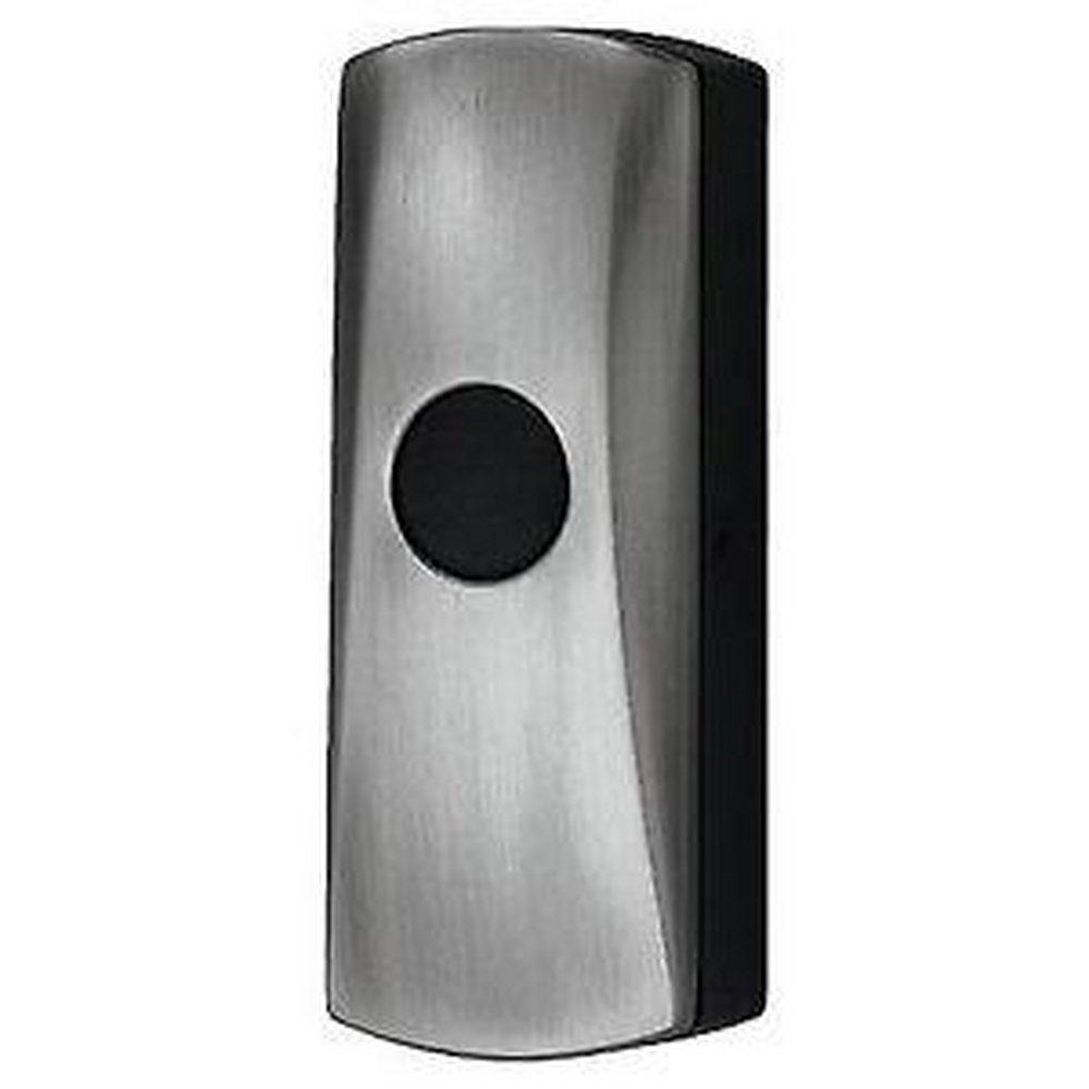 Broan Satin Nickel Wireless Push Button for LA223WH Wireless Chime 