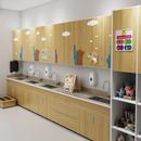 PROFLO&reg; Chrome Single Handle Pull Down Kitchen Faucet with Three-Function Spray 