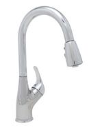 Single Handle Pull Down Kitchen Faucet in Chrome