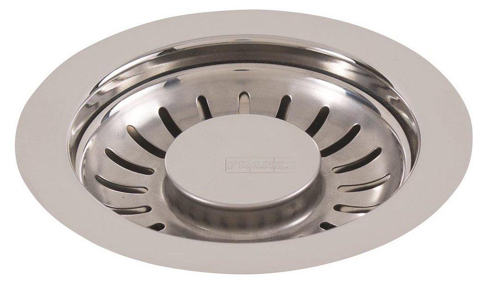 Franke Chrome 3-1/2 in. Stainless Steel Basket Strainer 