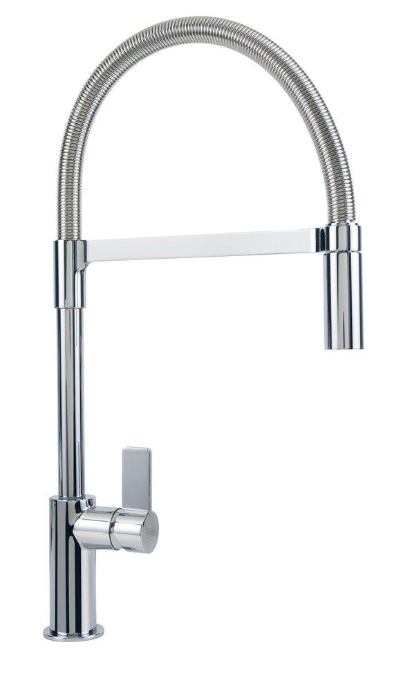 Franke Polished Chrome 18-7/8 in. 1.75 gpm 1-Hole Kitchen Sink Faucet with Single Lever Handle 