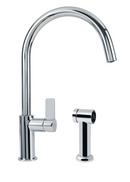 1.75 gpm 1-Hole Kitchen Faucet and Spray with Single Lever Handle in Polished Chrome