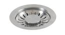 3-1/2 in. Stainless Steel Basket Strainer in Satin Nickel