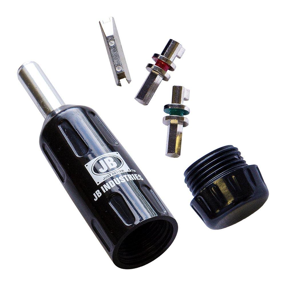 JB Industries Universal Refrigerant Locking Cap Key 