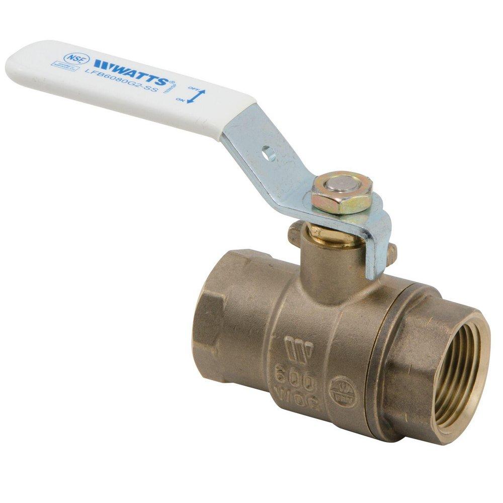 Watts Bronze Forged Bronze Full Port FNPT 600# Ball Valve 