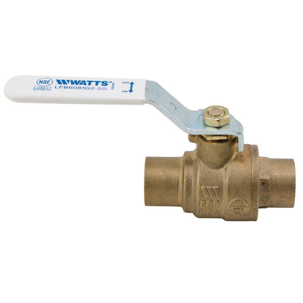 Watts Bronze Forged Bronze Full Port Solder 600# Ball Valve 