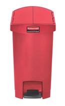 19-3/5 in. 8 gal Resin Front Step Container in Red