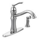 Moen Polished Chrome Single Handle Kitchen Faucet 
