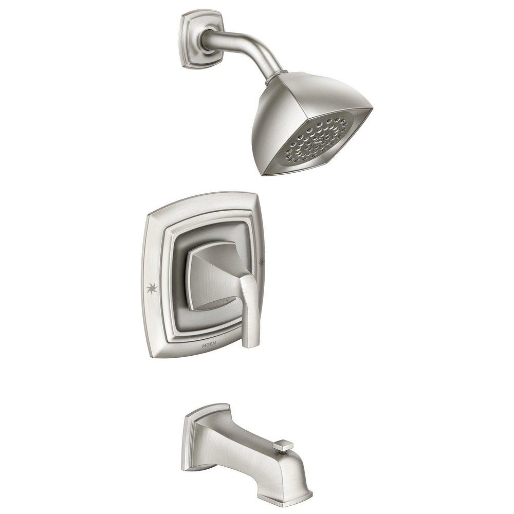 Moen Spot Resist Stainless Single Handle Single Function Bathtub & Shower Faucet 