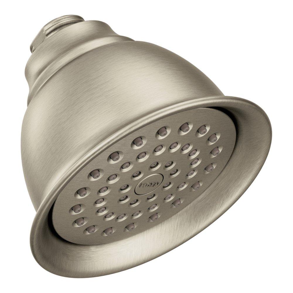 Moen Brushed Nickel Single Full Spray Showerhead 