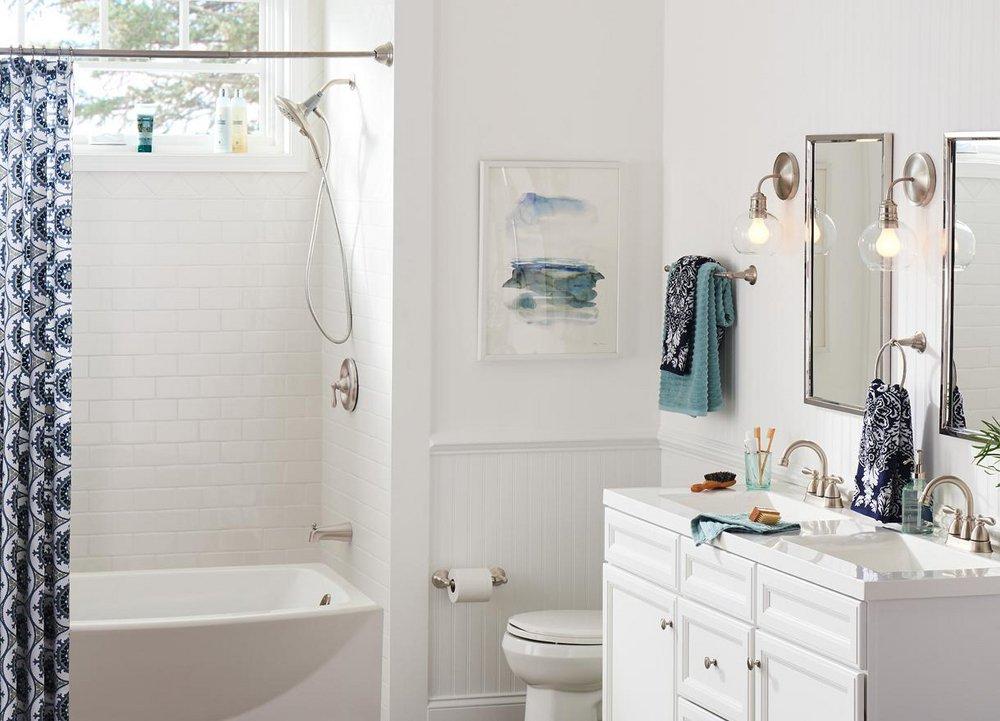 Moen Spot Resist Brushed Nickel Multi Function Hand Shower 