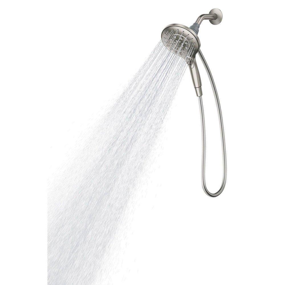 Moen Spot Resist Brushed Nickel Multi Function Hand Shower 
