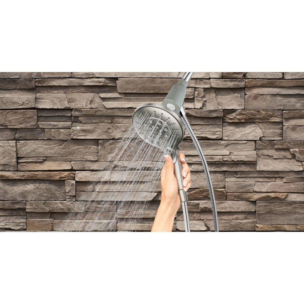 Moen Spot Resist&trade; Brushed Nickel Multi Function Hand Shower 