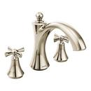 Moen Polished Nickel Two Handle Roman Tub Faucet Trim Only 