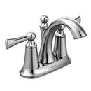 Two Handle Centerset Bathroom Sink Faucet in Polished Chrome