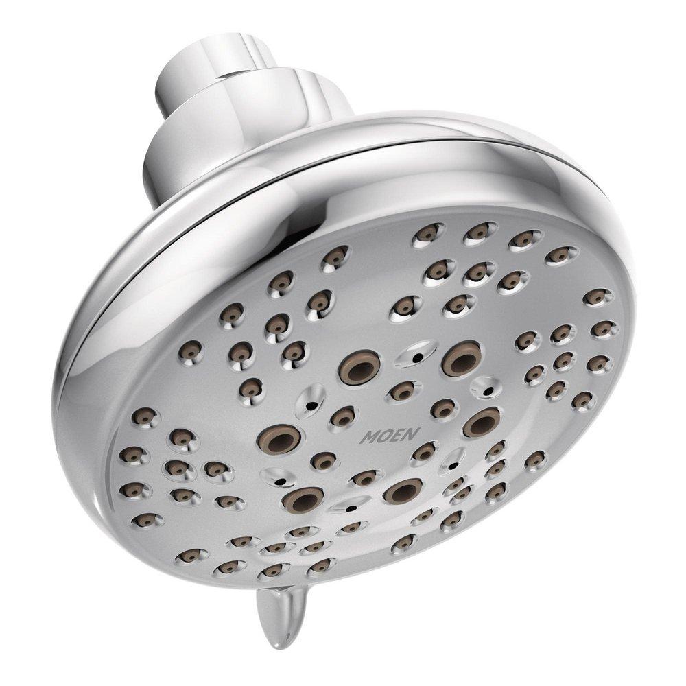 Moen Polished Chrome Multi Function Invigorating, Refreshing, Targeted Massage, Energizing and Relaxing Showerhead 
