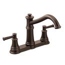 Moen Oil Rubbed Bronze Two Handle Kitchen Faucet 