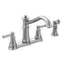 Moen Polished Chrome Two Handle Kitchen Faucet 