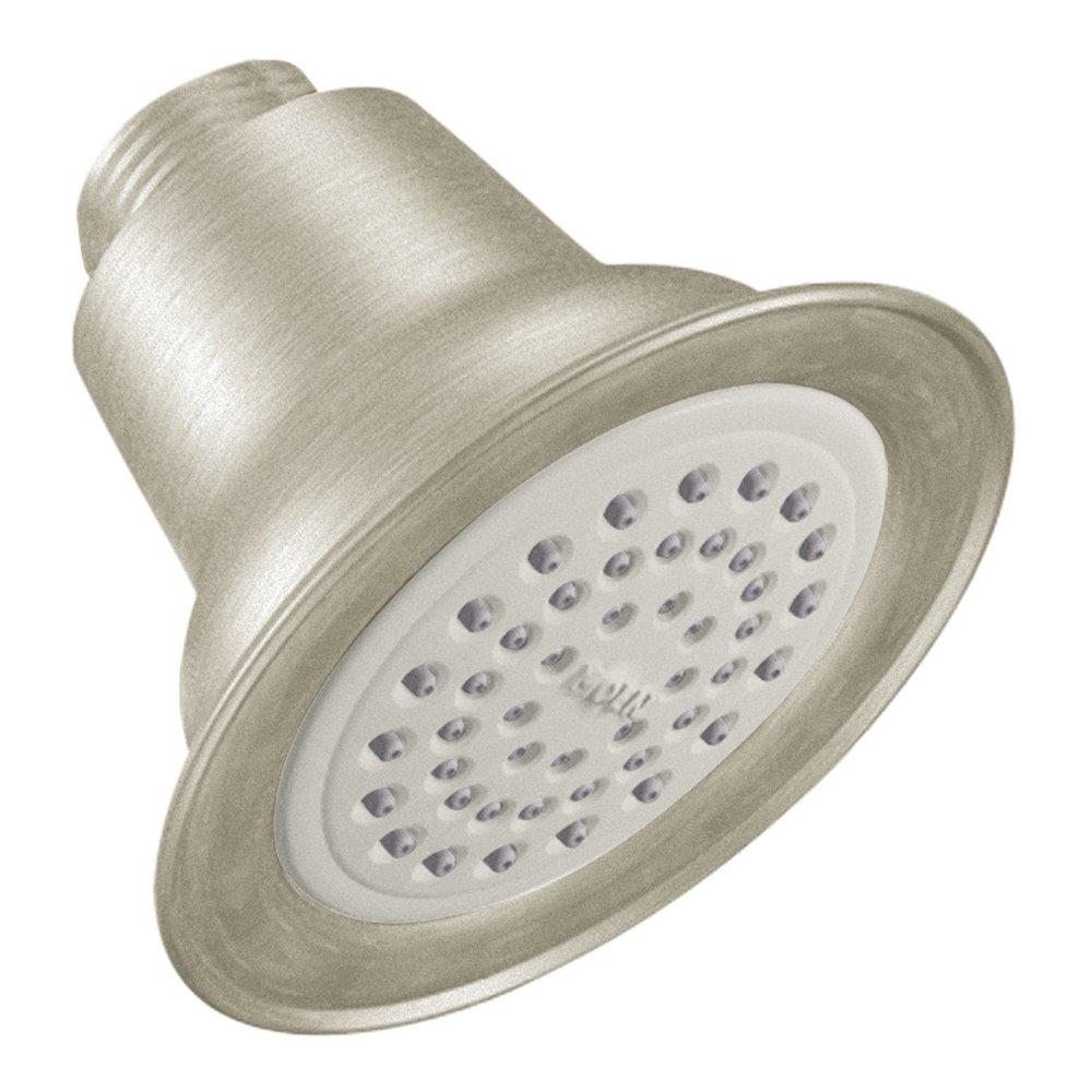 Moen Brushed Nickel Single Function Full Showerhead 