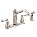 Moen Spot Resist™ Stainless Two Handle Kitchen Faucet 