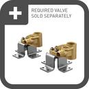 Moen Double Floor Mount Tub Filler Concrete Mounting System 