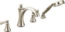 Moen Polished Nickel Two Handle Roman Tub Faucet Trim Only 