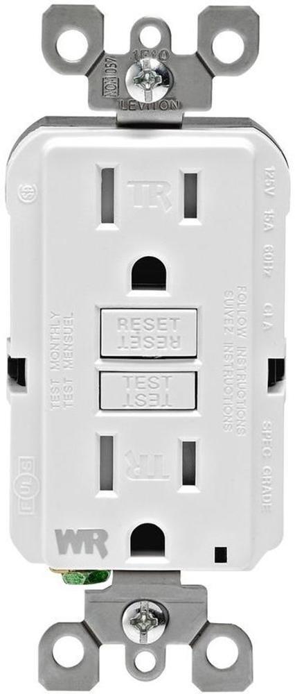 LEVITON White Receptacle 