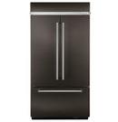 42-1/4 in. 24.2 cu. ft. French Door Refrigerator in PrintShield™ Black Stainless Steel