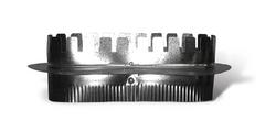 8 in. Galvanized Steel Starting Collar in Oval Duct