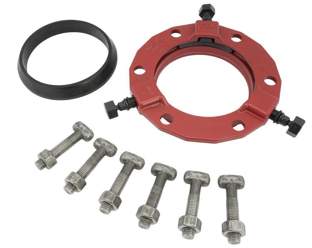 Ford Meter Box Black Joint Restraint C900, C909, PVC, Mechanical Joint and HDPE Pipe 
