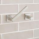 Signature Hardware Brushed Nickel Wall Mount Toilet Tissue Holder 