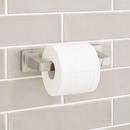 Signature Hardware Brushed Nickel Wall Mount Toilet Tissue Holder 