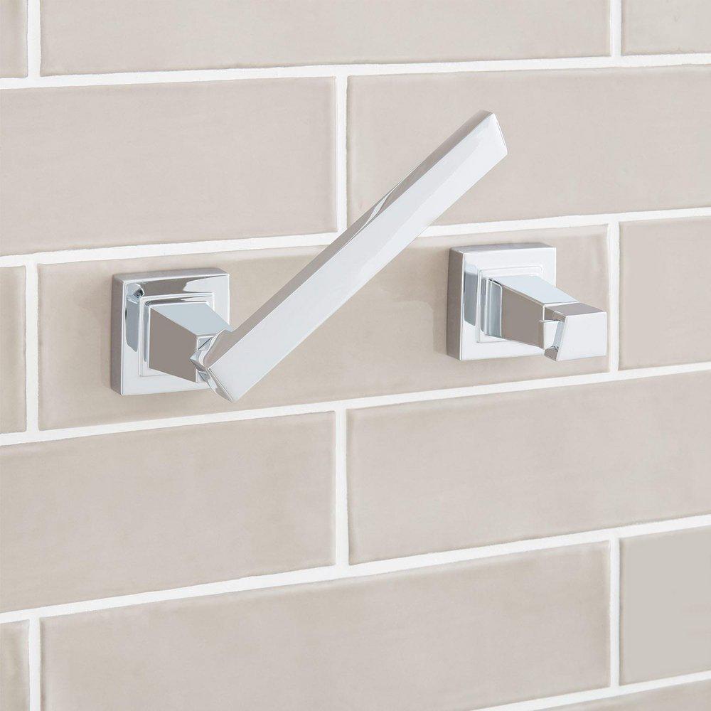 Signature Hardware Chrome Wall Mount Toilet Tissue Holder 