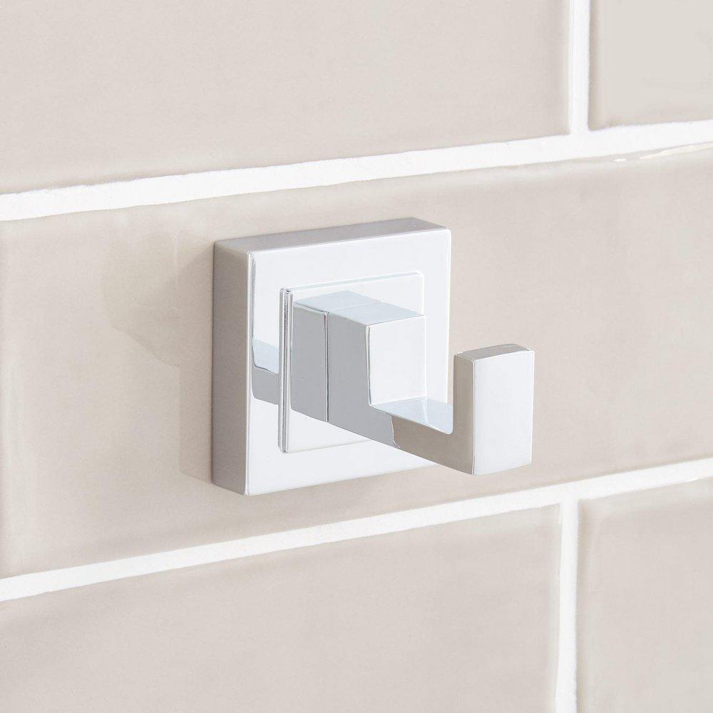 Signature Hardware Chrome 1 Robe Hook 