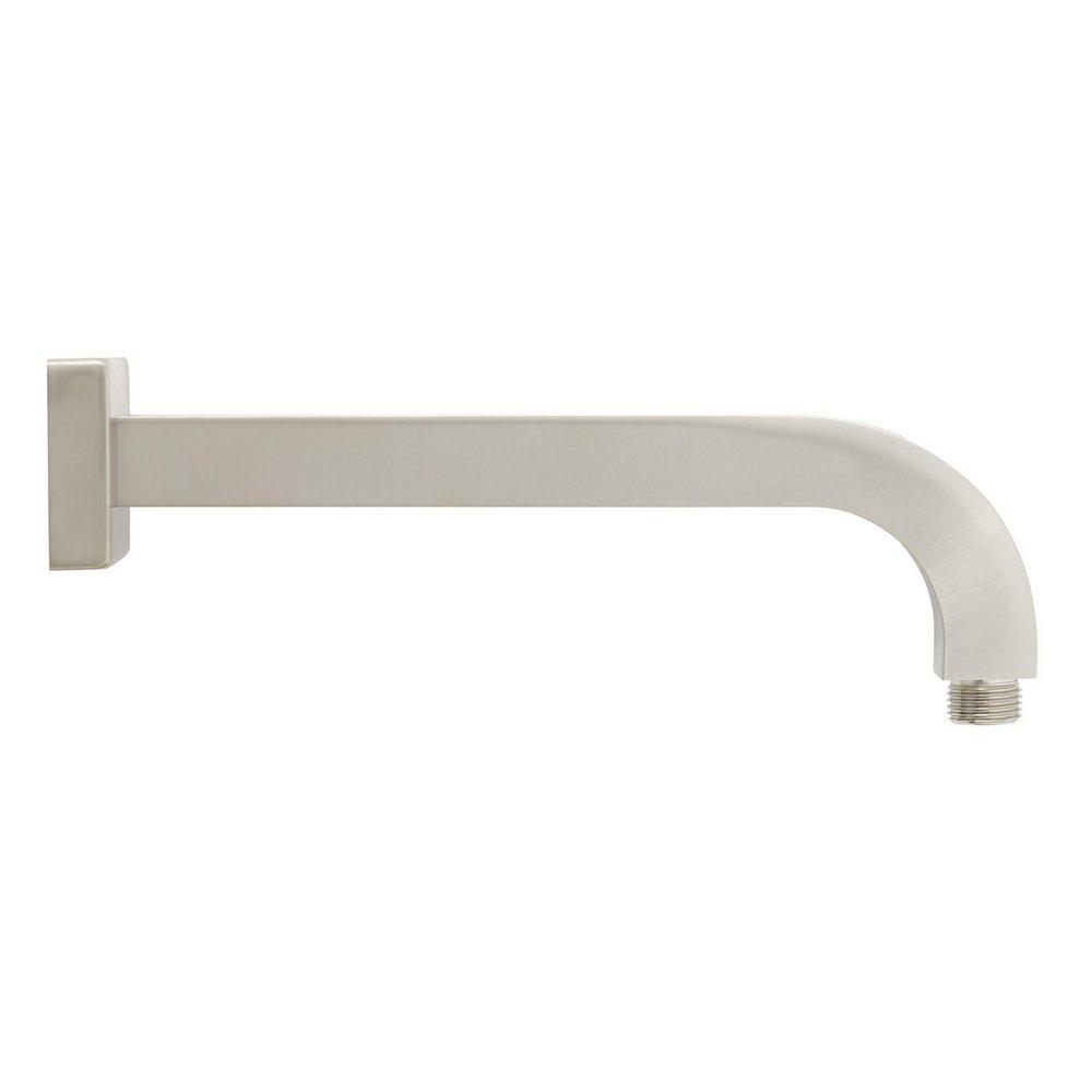 Signature Hardware Brushed Nickel Shower Arm 