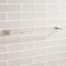 Signature Hardware Brushed Nickel 24 in. Towel Bar 