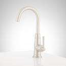 Signature Hardware Stainless Steel Single Lever Handle Bar Faucet 