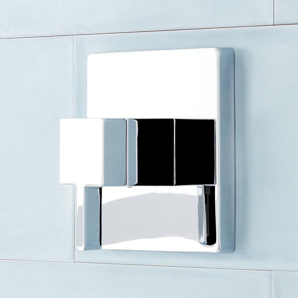 Signature Hardware Chrome Single Handle Bathtub & Shower Faucet (Trim Only) 