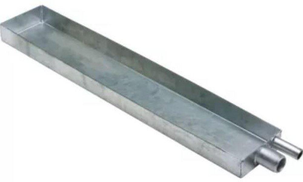 First Co Black 4 in. Condensate Drain Pan 