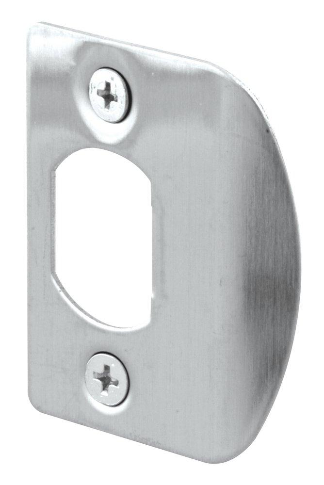 Stainless Steel 1-7/16 x 2-1/4 x 1-5/8 in. Steel Latch Strike (Pack of 2) 