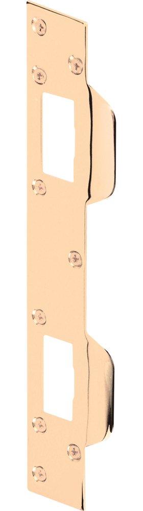 Brass Plated 1-5/8 x 11 in. Steel Strike 