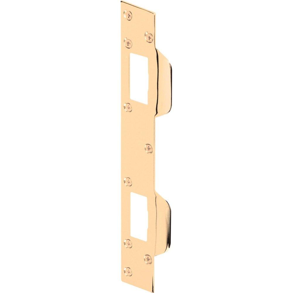 Prime-Line Brass Plated 1-5/8 x 11 in. Steel Strike 