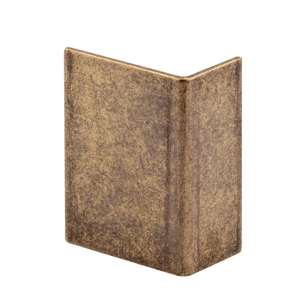 Antique Brass 1-1/8 in. Self Adhesive Edge Door Guard 5 Pack 