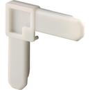 Prime-Line White 2 x 3/4 in. Plastic Screen Frame Corner (Pack of 50) 