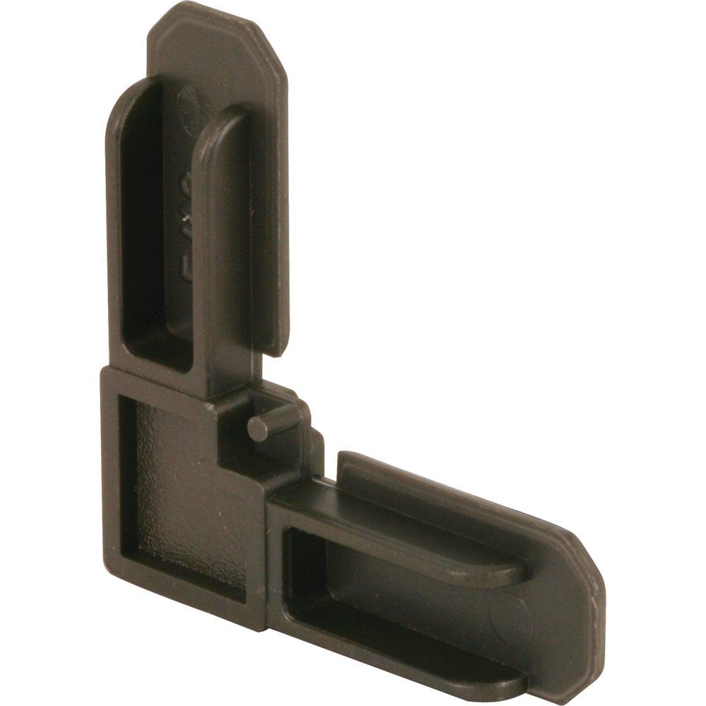 Bronze 2 x 3/4 in. Plastic Screen Frame Corner (Pack of 50) 