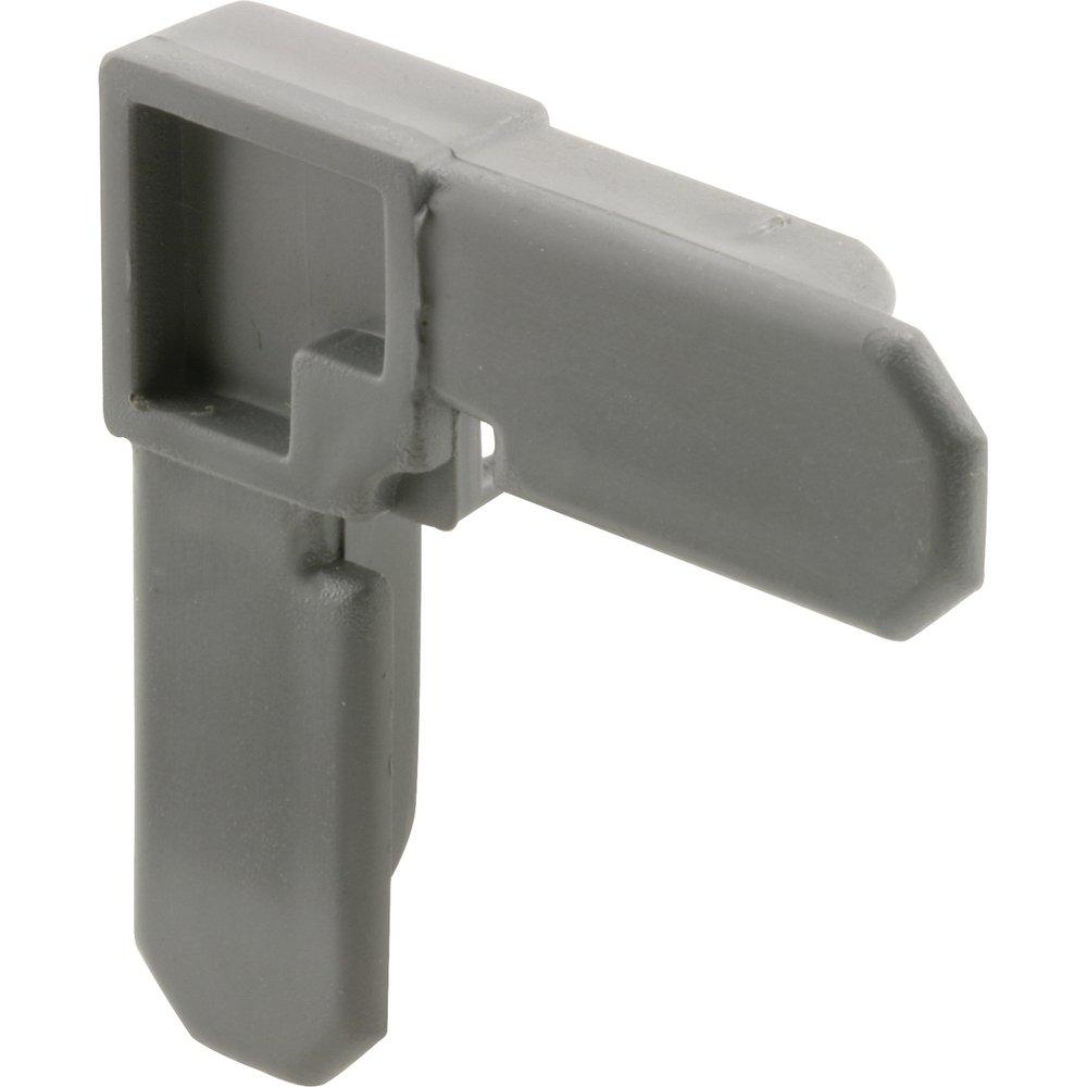 Grey 2 x 3/4 in. Plastic Screen Frame Corner (Pack of 50) 