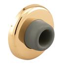 Polished Brass 1-1/8 in. Steel Wall Bumper 