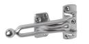 Satin Nickel Swing Bar Lock with Edge Guard 