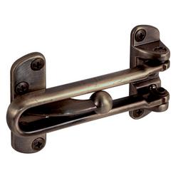 Swing Bar Lock in Antique Brass